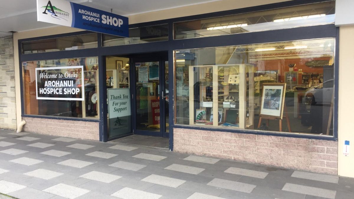 Arohanui Hospice shop