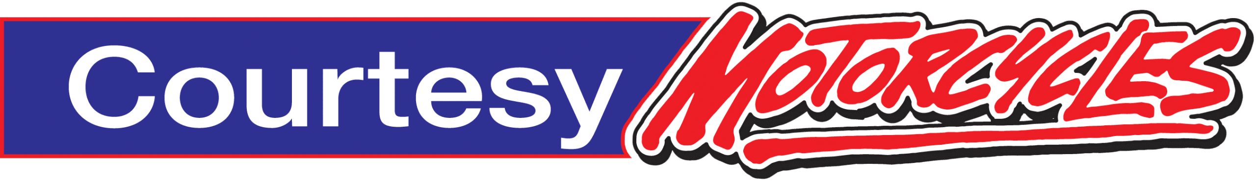 Courtesy motorcycles horizontal logo