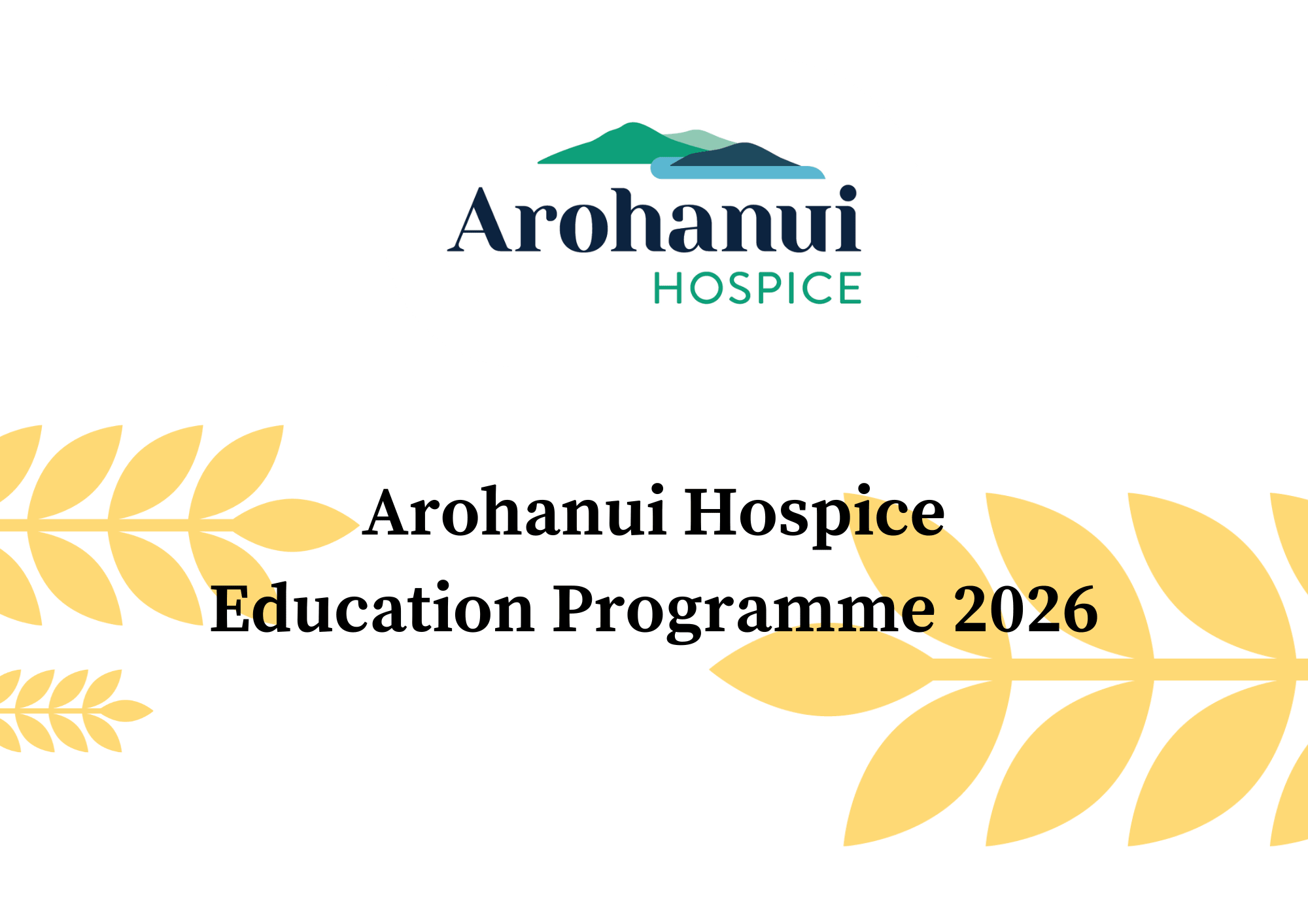 Arohanui Hospice Logo Colour